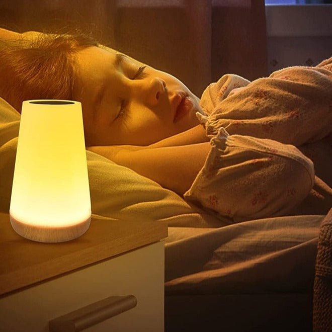 Enlight - Elegante Touch Nachttischlampe mit Farben