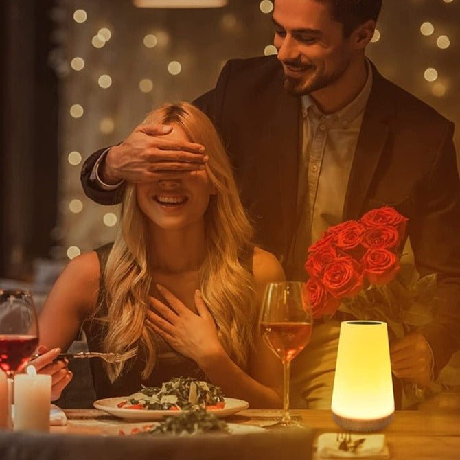 Enlight - Elegante Touch Nachttischlampe mit Farben