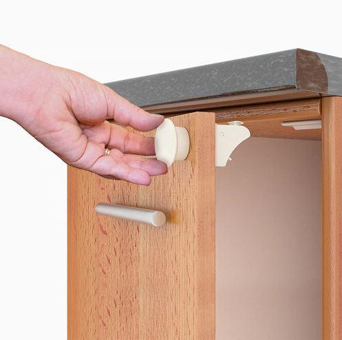 Frendorf | 12+3 Stück Magnetische Kindersicherheitsschutzschranktürschloss