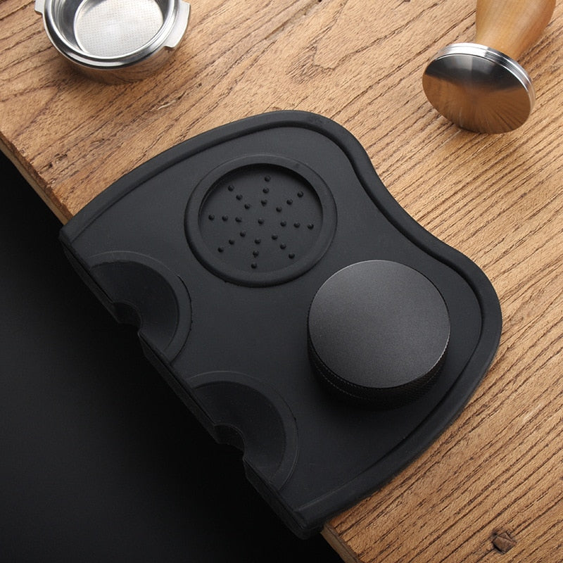 Frendorf | Espresso Kaffee Tamper Matte Station Press Tamper Halter Ecke Matte