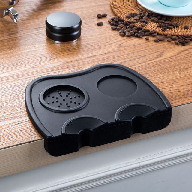 Frendorf | Espresso Kaffee Tamper Matte Station Press Tamper Halter Ecke Matte