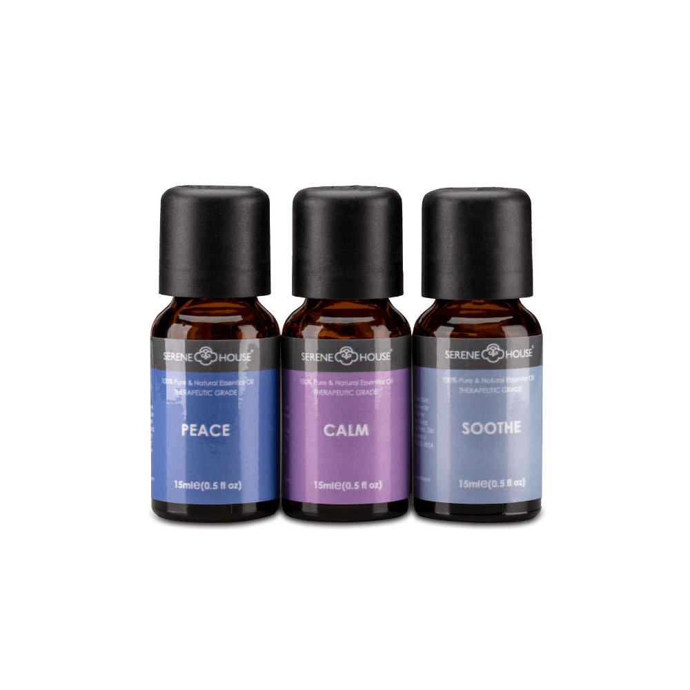 Peace & Calming Set - Natürliches ätherisches Öl Geschenkset