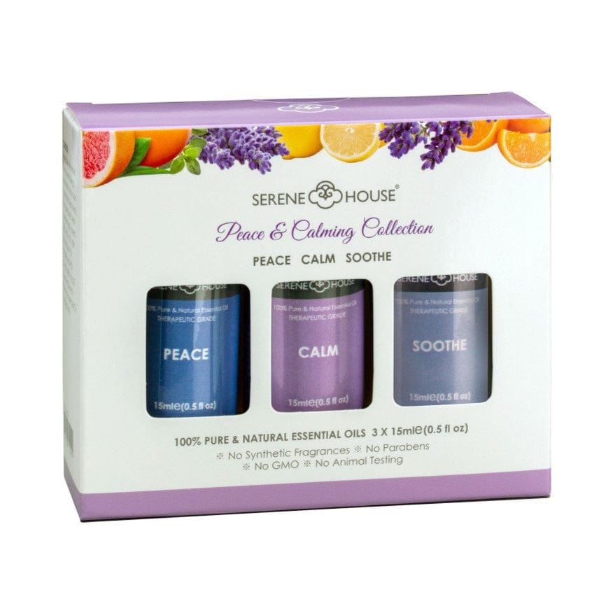 Peace & Calming Set - Natürliches ätherisches Öl Geschenkset