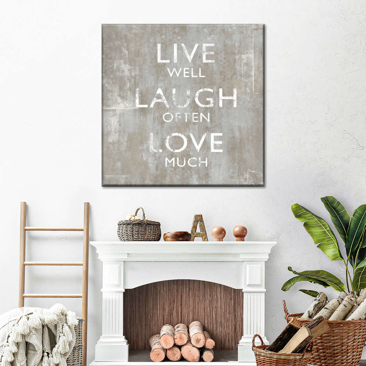 Frendorf | Live Well I Wandkunst