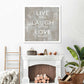 Frendorf | Live Well I Wandkunst