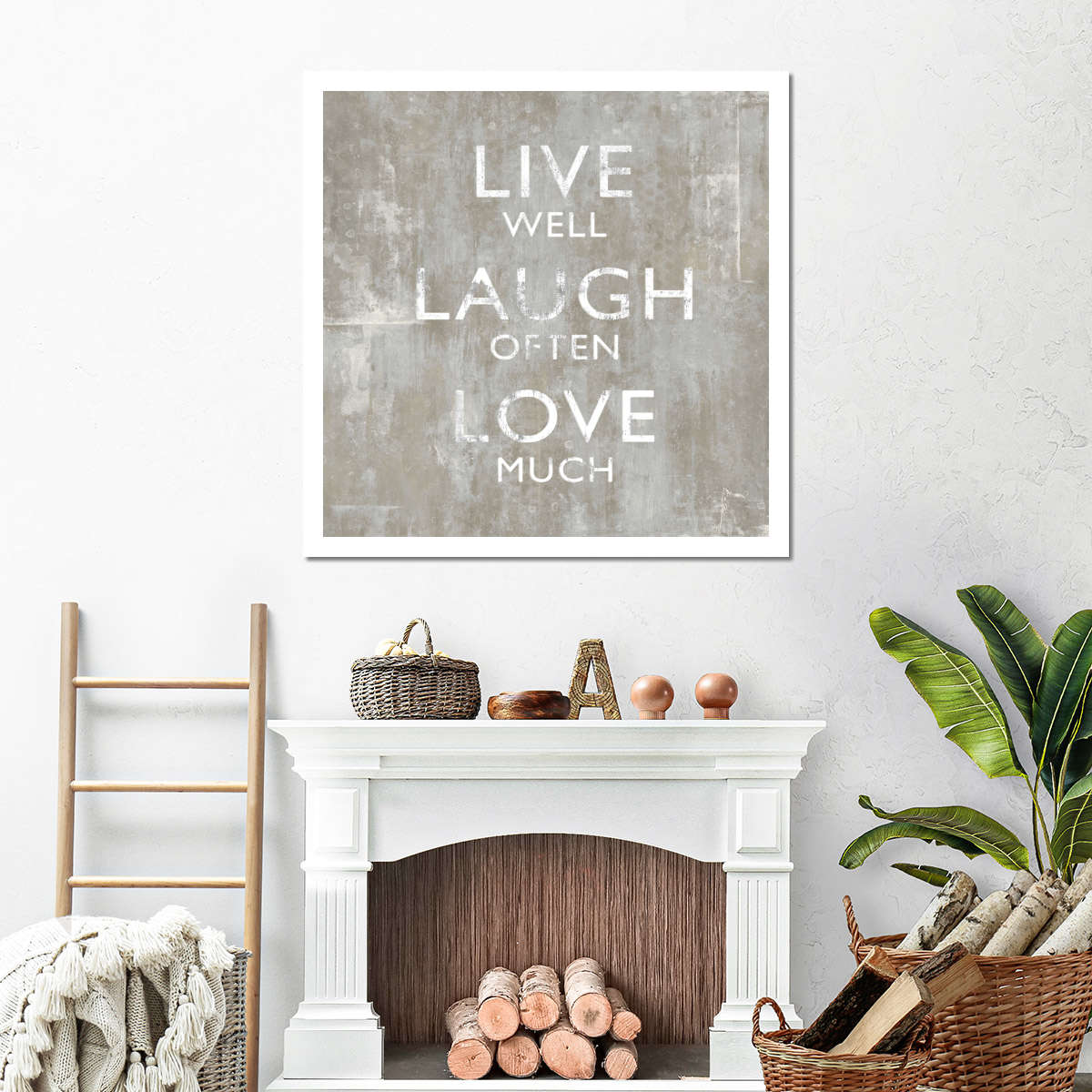 Frendorf | Live Well I Wandkunst