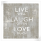 Frendorf | Live Well I Wandkunst