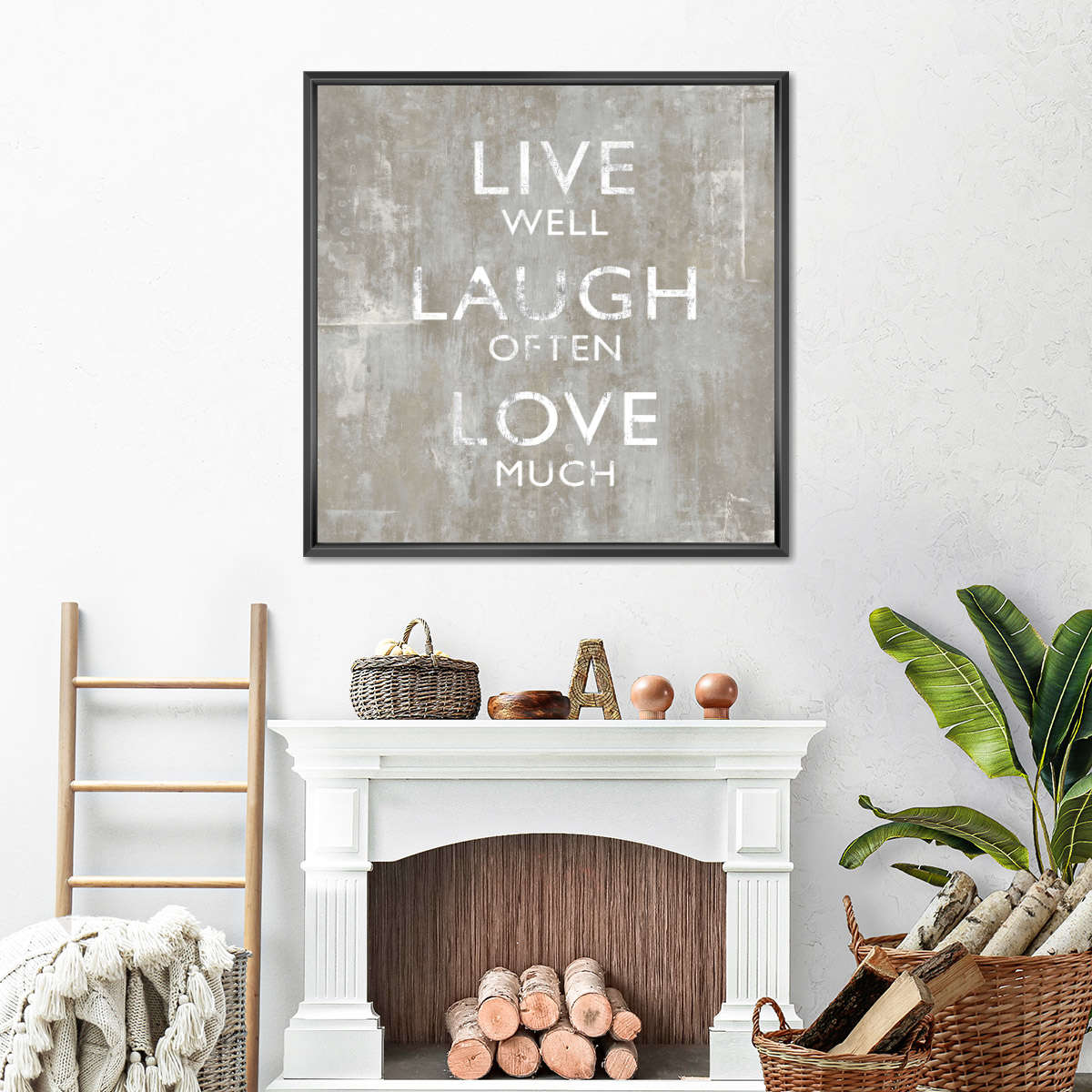 Frendorf | Live Well I Wandkunst