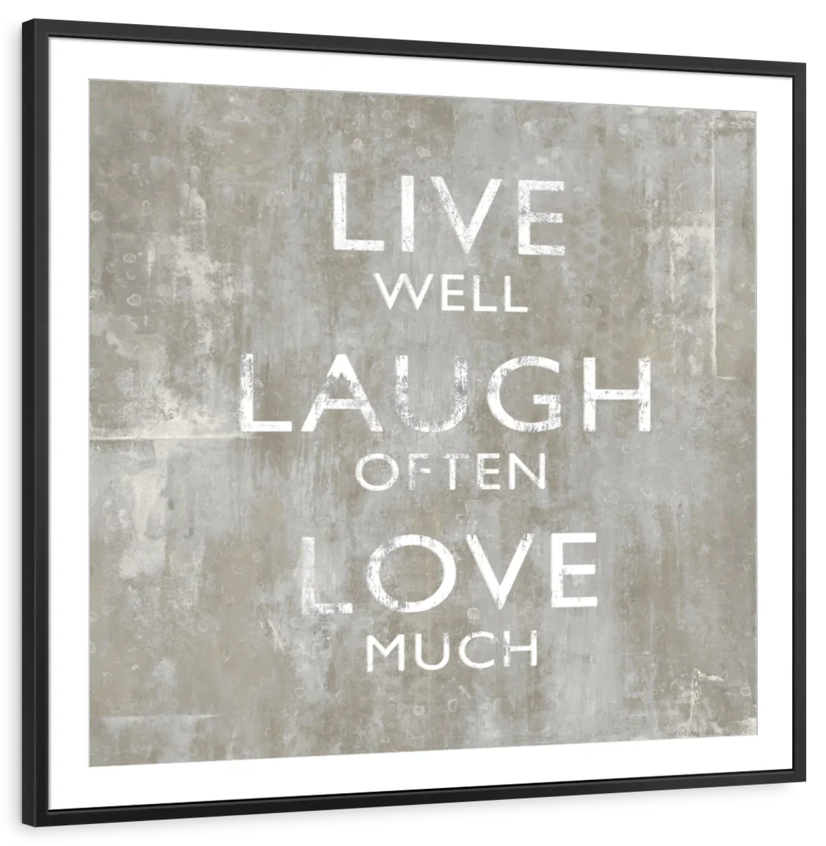 Frendorf | Live Well I Wandkunst