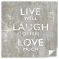 Frendorf | Live Well I Wandkunst