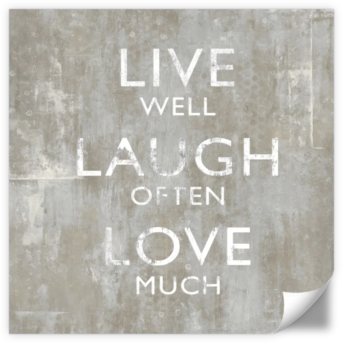 Frendorf | Live Well I Wandkunst
