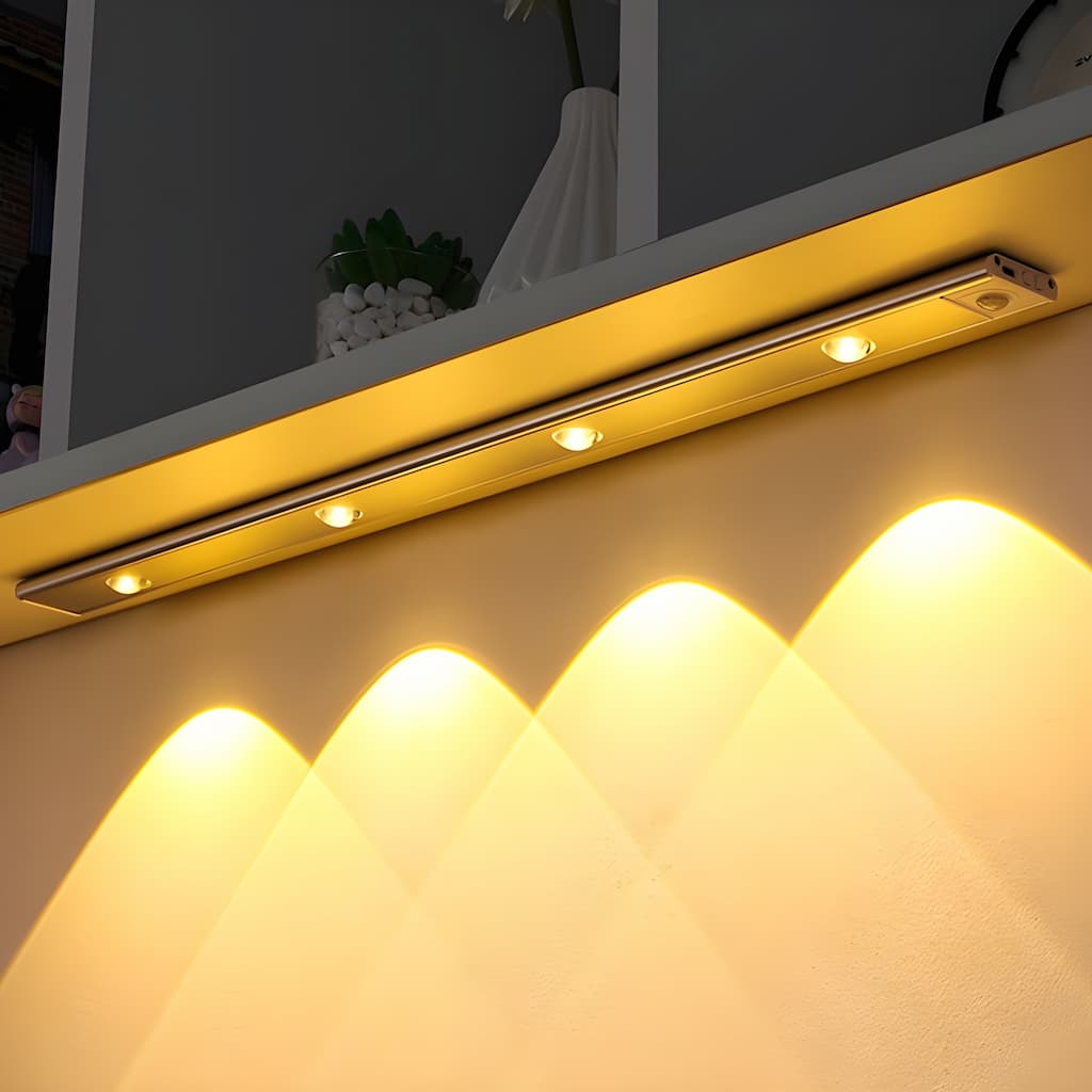 Drahtloses Smart LED-Leuchten mit Bewegungssensor | Aufladbare und energieeffiziente Beleuchtung für jeden Raum