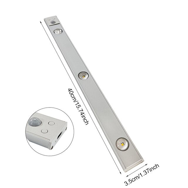 Drahtloses Smart LED-Leuchten mit Bewegungssensor | Aufladbare und energieeffiziente Beleuchtung für jeden Raum