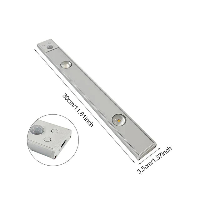 Drahtloses Smart LED-Leuchten mit Bewegungssensor | Aufladbare und energieeffiziente Beleuchtung für jeden Raum