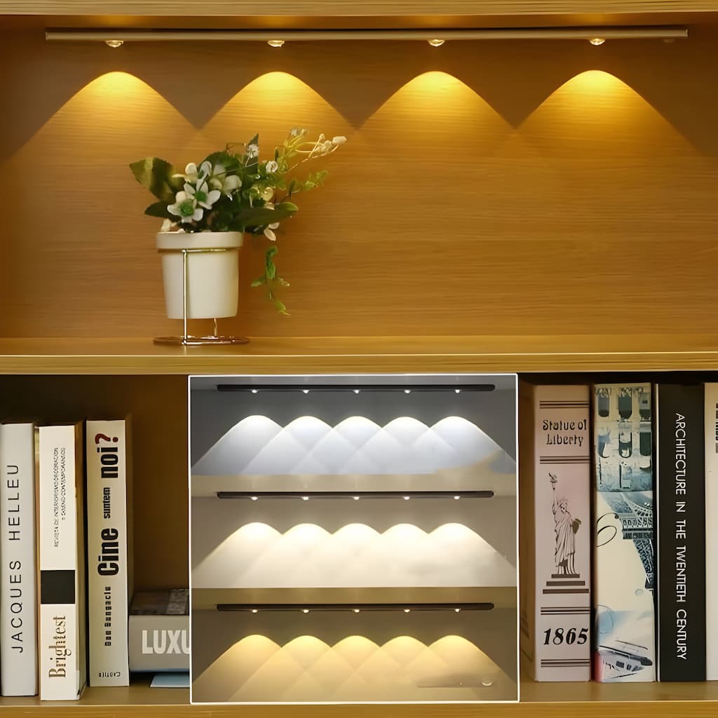 Drahtloses Smart LED-Leuchten mit Bewegungssensor | Aufladbare und energieeffiziente Beleuchtung für jeden Raum