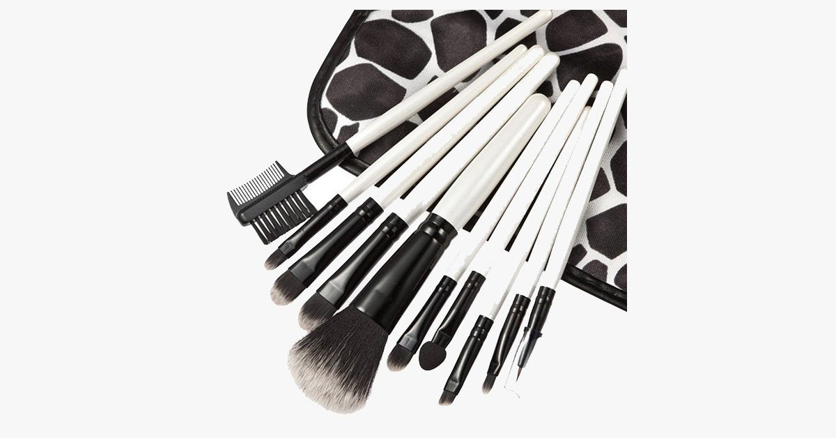 Frendorf | 10 Stück Beauty Lidschatten Pinsel Set