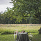 Frendorf | 100% Baumwolle Pastoral Tischläufer – 50x300cm, Grün, weich & langlebig, Landhaus Esszimmer Dekor, rustikaler Boho-Stil, maschinenwaschbar, perfekt für Zuhause, Hochzeiten, Partys & Feiertagsdekorationen