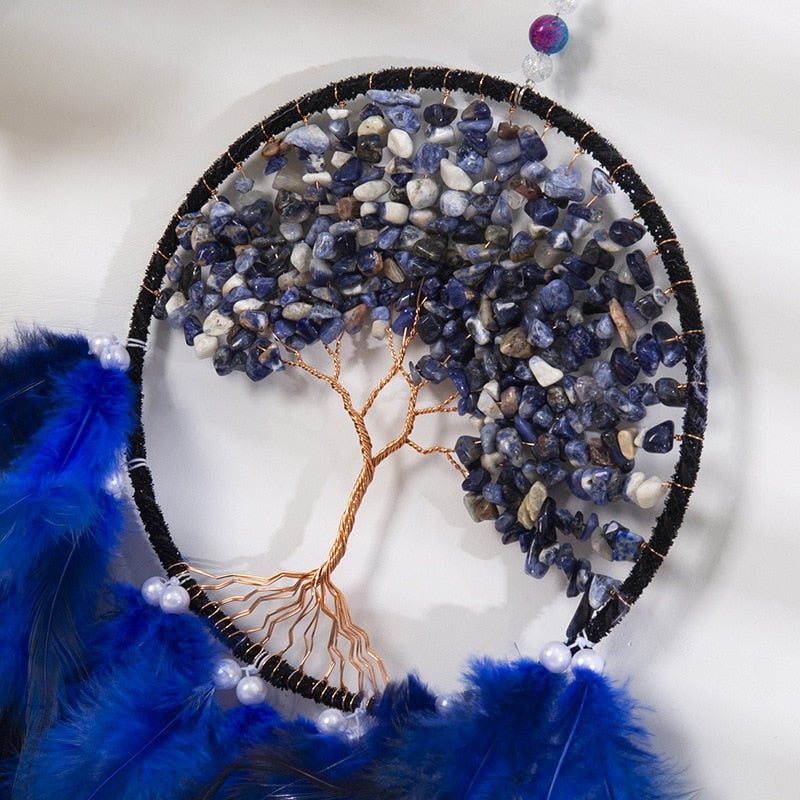 Lapis Lazuli Lebensbaum Traumsfänger