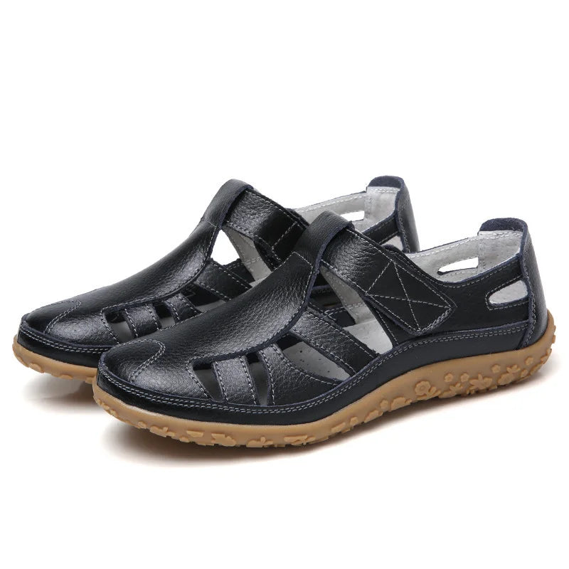 Frendorf | Orthopädische Retro-Sandalen | Anti-Rutsch