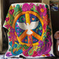Hippie Frieden Taube Quilt