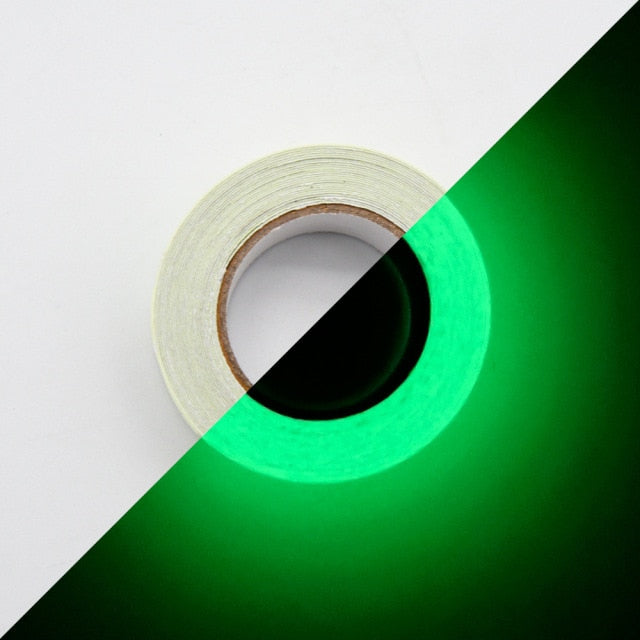 Frendorf | GlowPro Luminous Klebeband | Selbstklebend | Leuchtend im Dunkeln | Sicherheits- & Dekoband