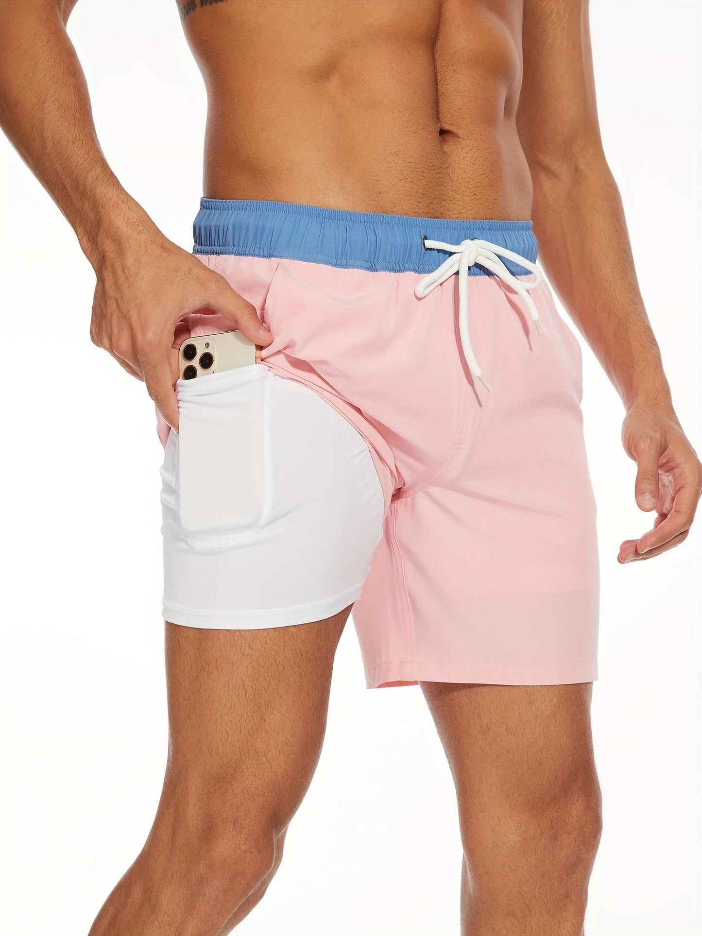 Frendorf | Badehose | Schnell trocknende Stretch-Shorts für Männer mit Handytasche