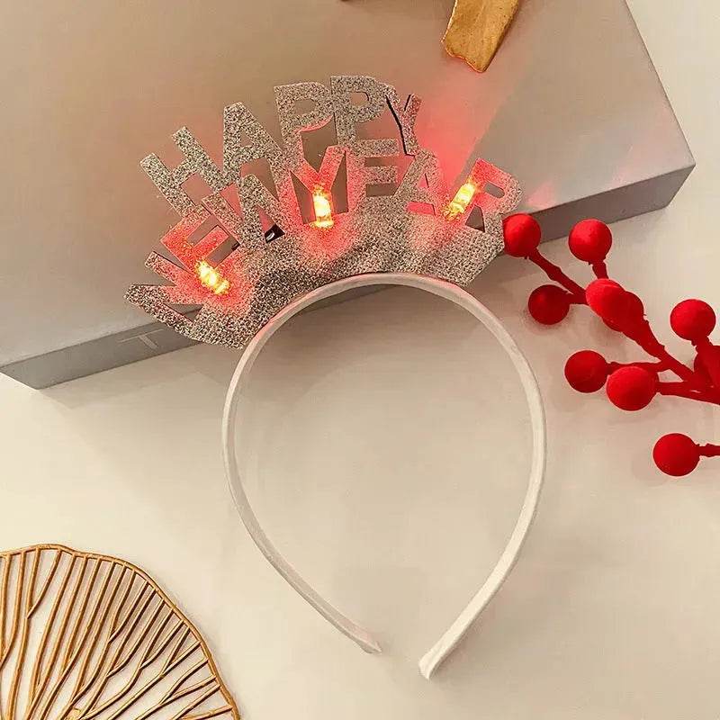 Frendorf | Weihnachten Mit Licht Stirnband Schneeflocke Damen