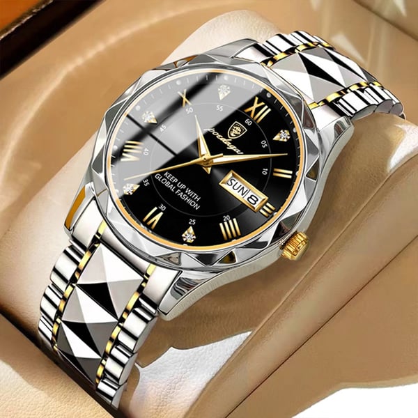 Frendorf | Wasserdichte Luxus-Herrenarmbanduhr der Top-Marke mit Leuchtfunktion