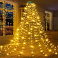 Frendorf | Weihnachtsbaum Wasserfalllichter mit Ring