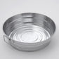 Frendorf | American Metalcraft MTUB69 Natur galvanisierter Stahl ovales Bad mit seitlichem Griff 8-5/8" L X 5-1/2" B X 2-1/2" H 32-Unzen, Silber