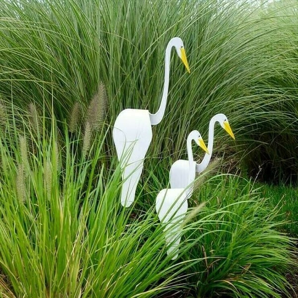 Frendorf | Wirbelnder Flamingo im Garten