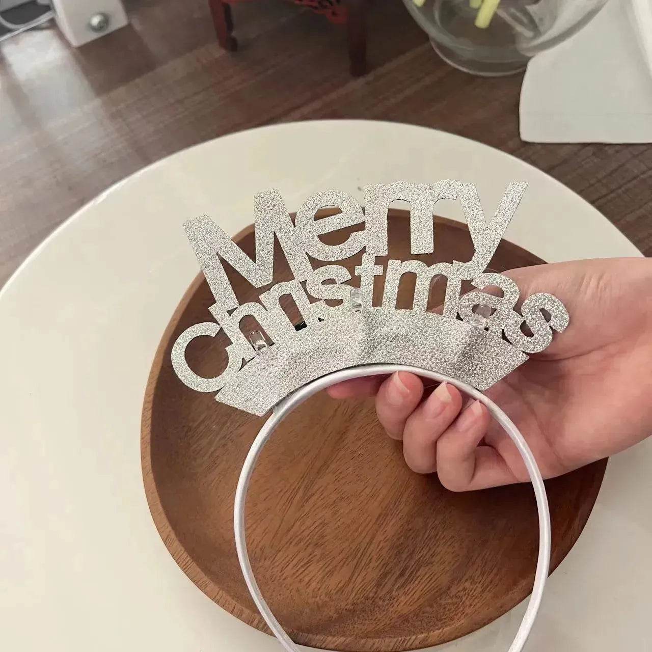 Frendorf | Weihnachten Mit Licht Stirnband Schneeflocke Damen