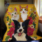 Happy Cat und Dog Quilt