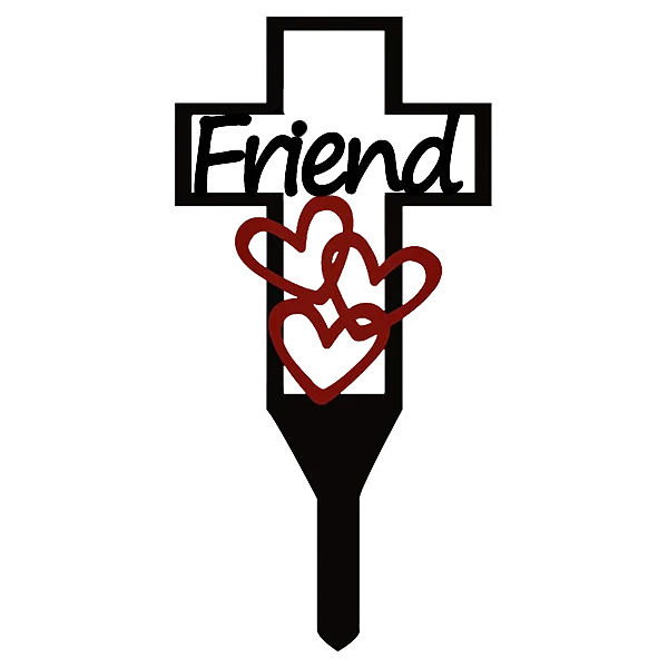 Frendorf | Bgcopper Cemetery Gedenkkreuzpfahl für Eltern