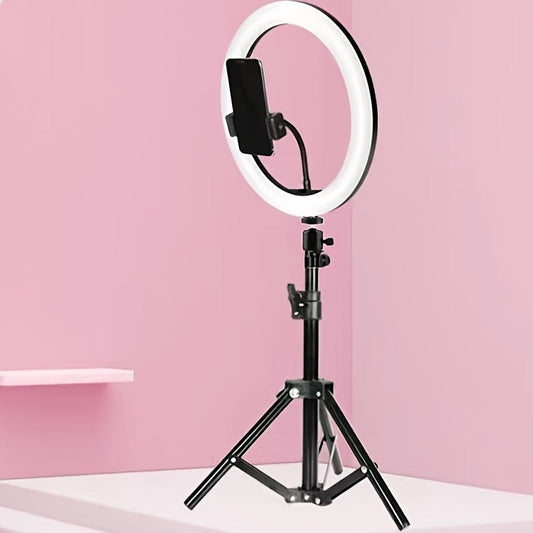 Frendorf | 10-Zoll Beauty Ring Light mit 55 cm Stativ – Perfekt für Fotografie, Videografie und Make-up