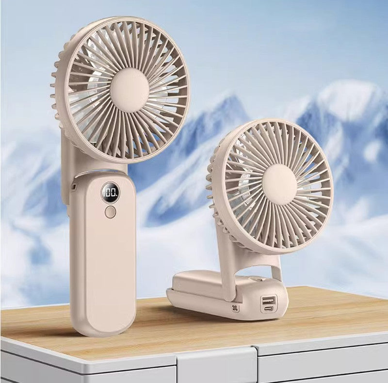 Frendorf | 2025 Neue Tragbare Zusammenklappbare Wiederaufladbare Mini Ventilator