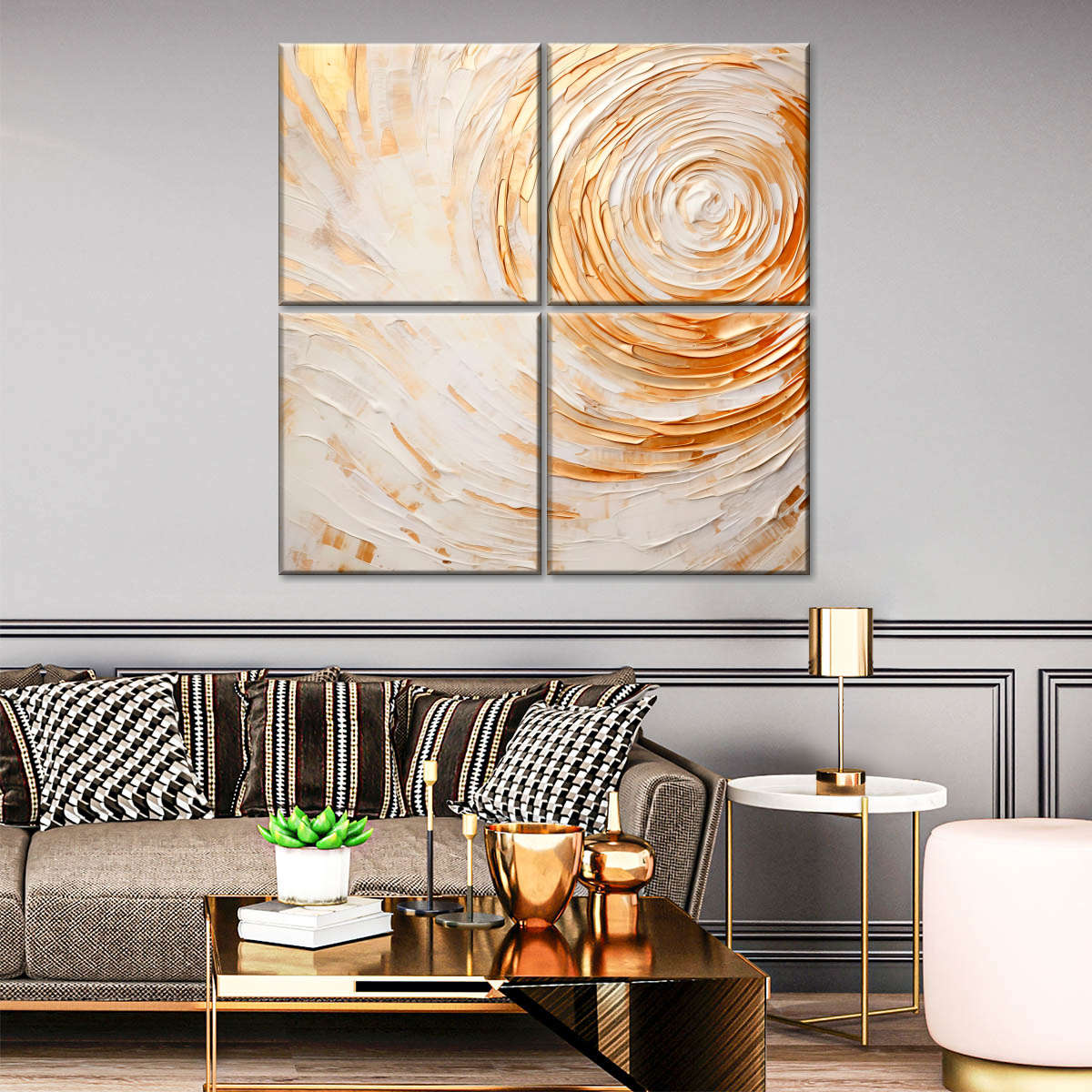 Frendorf | Fette Impasto Wandkunst