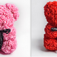 Frendorf | Valentinstag Geschenk Rose Bär Ewige Blume Rose Teddybär PE Schaum Bär 25cm Valentinstag