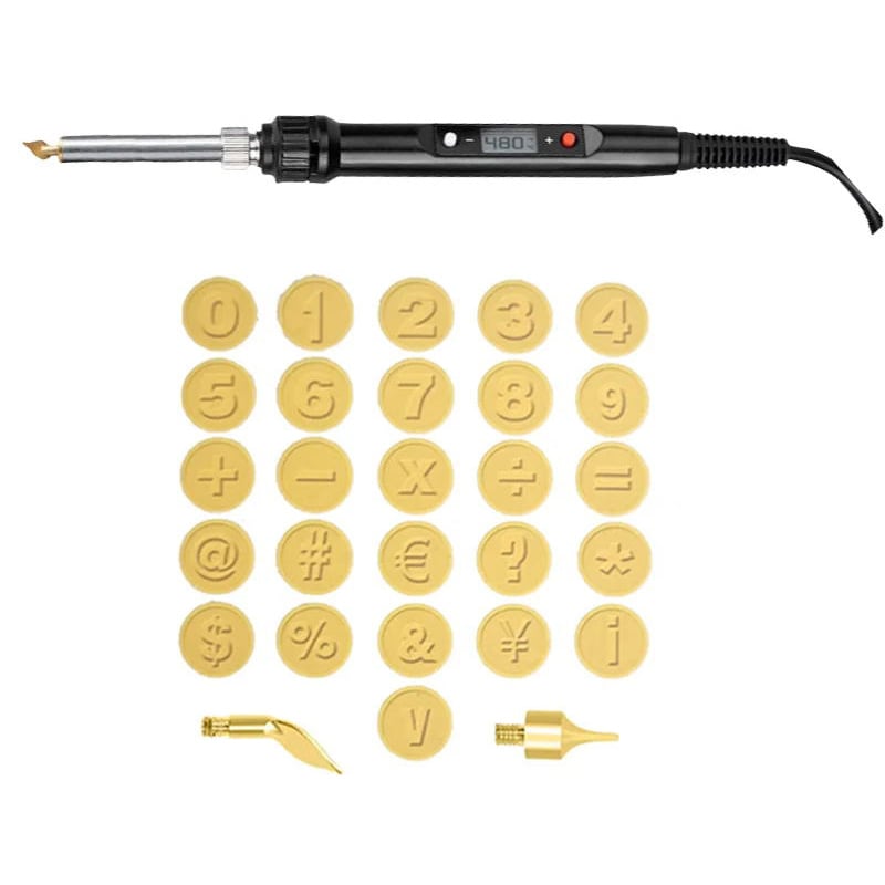 Frendorf | 26 Letters Kupferform —DIY Holzbrand-/Schnitzset