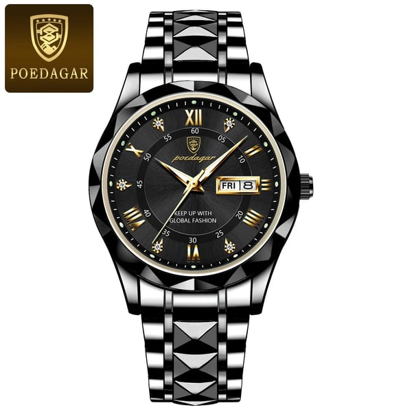 Frendorf | Wasserdichte Luxus-Herrenarmbanduhr der Top-Marke mit Leuchtfunktion