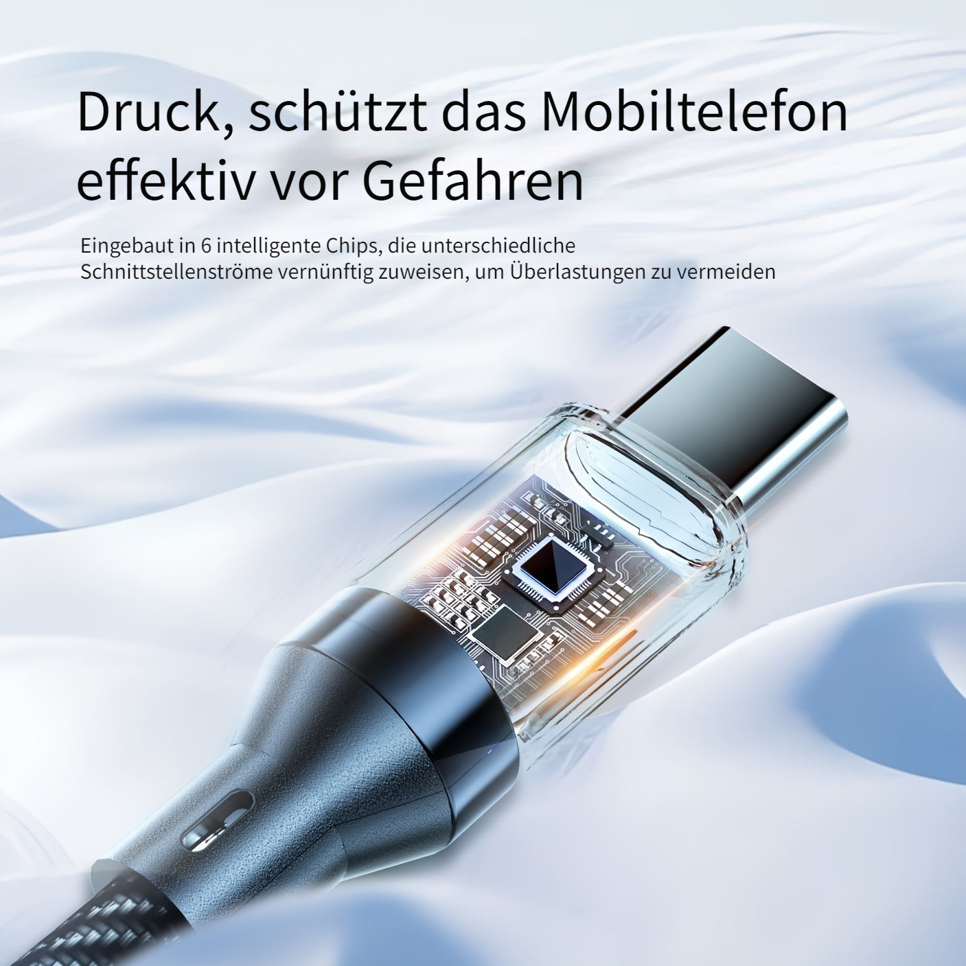 Frendorf | BlitzCharge Pro Turbo 120W 6A USBC Kabel mit Display