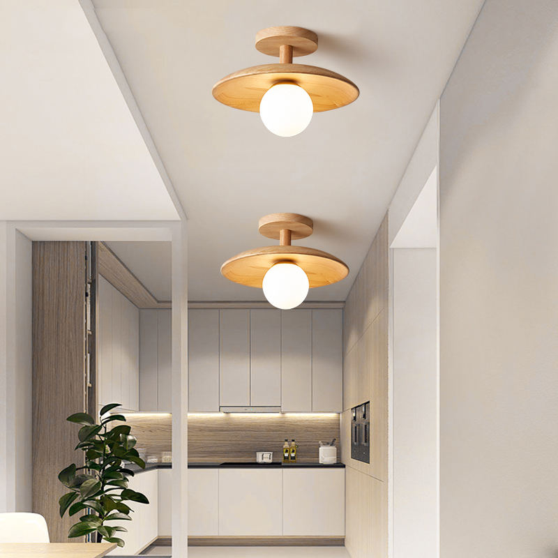 ZenGlow™ – Japanische Deckenlampe mit traditionellem Design