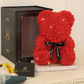 Frendorf | Valentinstag Geschenk Rose Bär Ewige Blume Rose Teddybär PE Schaum Bär 25cm Valentinstag