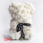 Frendorf | Valentinstag Geschenk Rose Bär Ewige Blume Rose Teddybär PE Schaum Bär 25cm Valentinstag