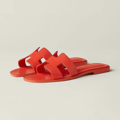 Luxuriöse flache Sandale | Unisex