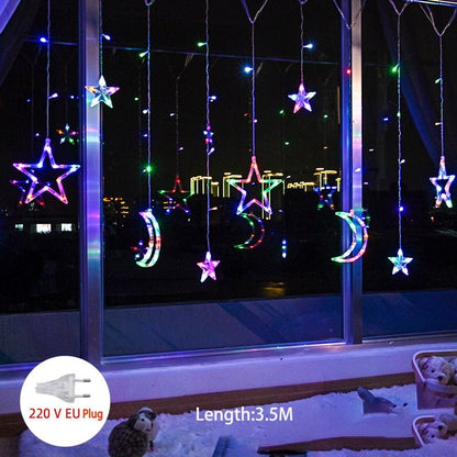 Feen-Lichterkette mit herzfömigem Design
