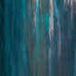 Frendorf | Fallende Blaue Wandkunst
