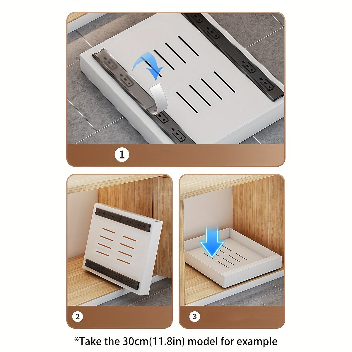 Frendorf | Ausziehbarer Küchenschrank Organizer - Lina