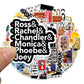 Famous Friends TV-Serie Aufkleber Paket - Waterproof Bundle