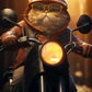 Frendorf | Fat Cat Motorrad Wandkunst
